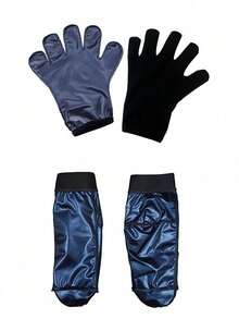 1 Pair Sauna Gloves, Sweat-Inducing Sports Training Gloves, Arm And Palm Protection - Multicolor - View 7