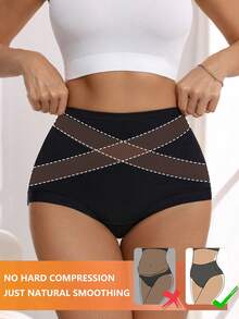 2pcs/Set Butt Lifting & Tummy Shaping Seamless Shapewear Panties For Women - Multicolor - View 2