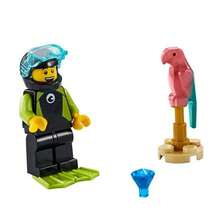 LEGO Building Blocks 40344 Minifigure Set - Summer Celebration Building Blocks - Clear - View 3