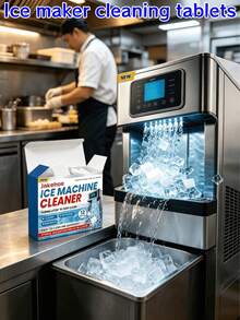 Ice Maker Cleaning Tablets, Gentle Household Cleaning, Descaling & Deodorizing, Daily Maintenance For Ice Maker - Solid State - View 2