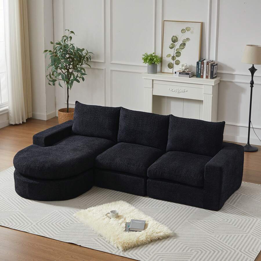 Sofas & Couches - Black - View 1