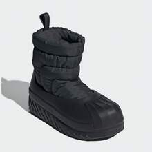 Adidas ADIFOM SUPERSTAR WINTER BOOT W Classic Shell Toe Detachable Thick Sole Boots IG4215 - Black - View 7