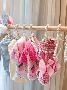 Mini Clothes Hanger, Designed Specifically For Cats, Dogs, And Pets, Saves Space And Is Suitable For Boutique Stores, Homes, And Pet Shops. It Is A Essential Display Hanger For Boutique Store Owners - Multicolor - View 2