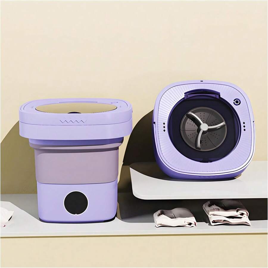 Laundry Buckets - Purple - View 1