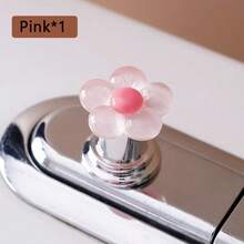 1/2pcs - Easy-Press, Cute & Charming Cartoon Toilet Flush Handle, Fashionable Bathroom Accessory, Elegant, Suitable For Long Nail Care - A - View 13