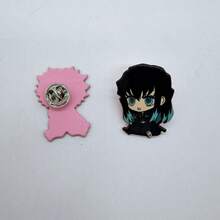 KIMETSU NO YAIBA 1 Set 9 Buah Lencana Mini Karakter yang Sangat Lucu. Terbuat dari Akrilik, ukurannya kecil dan ringan, sehingga cocok untuk digantung di tas sebagai hiasan. Tersedia berbagai gaya untuk dipilih. - MultiWarna - View 4