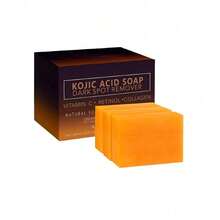 3PCS Kojic Acid Soap, Ginger Handmade Soap, Kojic Acid Glutathione Essential Oil Soap, Turmeric Soap - Ginger - View 6