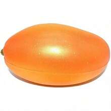 Soft Golden Mango Slow Rebound Scented Fruit Squishy Toy - Multicolor - View 5