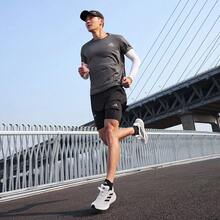 Adidas RESPONSE SUPER M Mesh Running Shoes JI4625 - Black and White - View 5