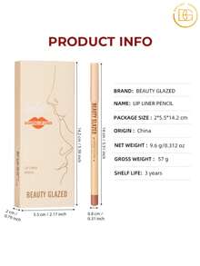 beauty glazed 12 PCS Lip Liner Pencil Set - Waterproof, Highly-Pigmented Pencil For Shaping & Sculpting Lips, Longwear, Smudge-Proof Lip Liner Set For Precise Definition And All-Day Lip Contour - 1 Set - View 10