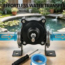 Water Pump Kit, Drill-Driven Suction Pump For Diesel, Engine Oil, Water, Garden, RV, Camping, No Power Required - Multicolor - View 7