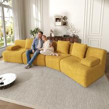 Yellow 4 Seat