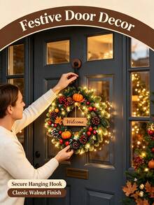 1/2/3/5/6/8/10pcs Multi-Functional Suction Cup Hooks, Suitable For Front Door Wreaths, Glass, Windows And Smooth Surfaces, Ideal For Christmas, Thanksgiving, Halloween Decorations, And Kitchen, Bathroom, Entryway Use - Multicolor - View 3