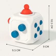 Baby Busy Ball Early Education Children Hand-Grip Ball Educational Sensory 6-Sided Dice Soothing Toy - Multicolor - View 11