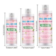 Acrylic Varnish - Water-Based Sealant, Super Glossy, UV Resistant, Anti-Cracking, Suitable For Wood, Clay, Painting, Metal, Plastic, Leather And Textile Arts And Crafts - A - View 5