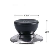 5/10/15pcs Heat-Resistant Pot Lid Replacement Handles, Stainless Steel Base, Universal Glass Lid Accessories For Wok, Frying Pan And Home Cookware - View 7