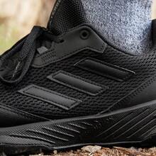 Adidas TRACEFINDER Outdoor Stable Breathable Moisture-Wicking Cushioned Trail Running Shoes - Black - View 7