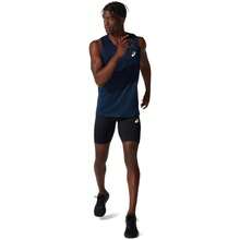 Asics Men's Outdoor Tights - 黑色 - 查看 4