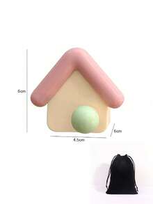 5pcs/1pc Cute House Shaped No-Drill Strong Adhesive Hooks, Decorative Practical Storage Hooks, Suitable For Bedroom Bathroom Kitchen Entryway Home Miscellaneous Storage Decoration, Room Decoration, Autumn Home Decor - Multicolor - View 11