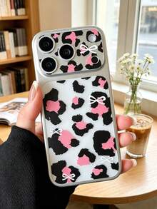 Y2K Leopard Print 17 Pro Max 16 Pro Phone Skin, Beast Pattern Electrostatic Adsorption Back Film, Removable Phone Decorative Sticker, Fashionable Phone Back Shell Film, Retro Aesthetic Design, Ultra-Thin Scratch-Resistant Phone Protection Accessory, Suitable For Girls - Multicolor - View 11