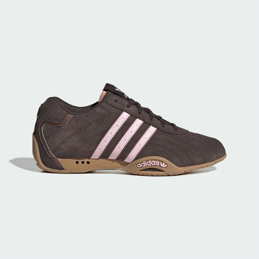Adidas ADIRACER LO Classic Low-Top Racing Culture Thin-Sole Sneakers JR8867 - Coffee Brown - View 1