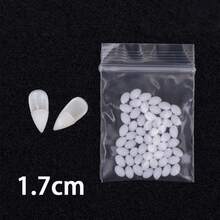 Halloween Vampire Fangs Set - DIY Role Play Teeth With Adhesive, Suitable For Day Of The Dead And Party Decoration, Dental - White - View 13