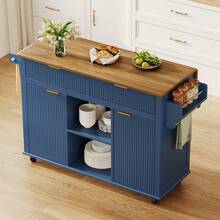 Mobile Storage Islands - Brown - View 2