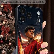 [24h Versand aus DE/FR/ES] Weiche TPU-Handyhülle mit lebendigem Stadion-Fußballspieler-Porträt-Kunstdesign für iPhone 17 16 15 14 13 12 11 Plus Pro Max 17Air 16e,  Galaxy S21 S22 S23 S24 S25 S26Ultra Edge Fe Plus,  , stoßfeste Schutzhülle, cooles Geburtstags- und Feiertagsgeschenk für Fußballsportfans,  dekorative Handyhülle für den täglichen Gebrauch und zum Verschenken. - 1 Hauptbild - Übersicht 6