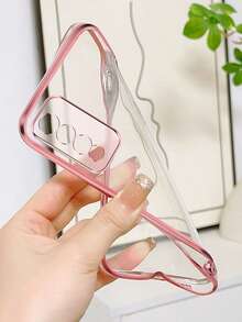 MewTrek Luxury Electroplated Phone Case, Summer New Fashion Silicone Shockproof Protective Soft Shell, Compatible With IPhone, Galaxy, Honor, Reno, MOTO, Unisex, 2026 Model - Pink - View 6