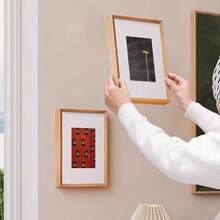 4 Pairs Heavy Duty Polyamide Hook And Loop Strips - No Drilling Required, Picture Frame Magic Tape, Removable Wall Hooks, Strong Adhesive, Drywall Damage-Free Installation, Easy To Install And Remove, Perfect For Picture Frames, Artwork - View 6