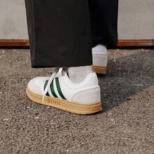Adidas GRADAS Tennis Culture Casual Skate Shoes "T-Toe" IE9043 - White - View 2