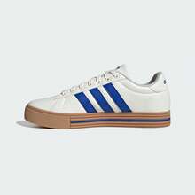 Adidas DAILY 4.0 Retro Sports Casual Sneakers White Shoes JR0079 - Blue and White - View 6