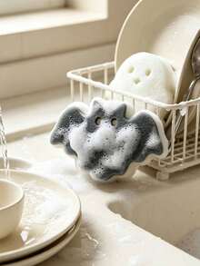 16pcs/Set Halloween Theme Kitchen Cleaning Cloths, Multi-Purpose Kitchen Sponges, Suitable For Cleaning Frying Pans And Tableware, Household Kitchen Sponges, Cloths, Cleaning Brushes And Tools - Multicolor - View 5