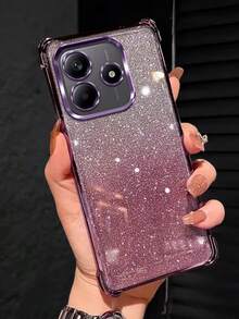 MewTrek 奢華電鍍手機殼，夏季新款時尚矽膠防震保護軟殼，適用於 iPhone、Galaxy、Honor Reno，男女通用 2026 - 紫色 - 查看 8