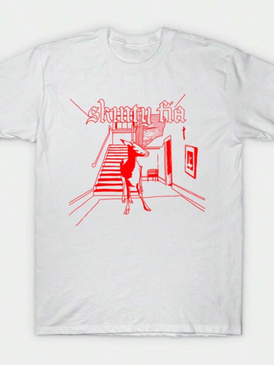 Skinty Fia Fontaines Dc T Shirt By Ransomnote - White - View 1