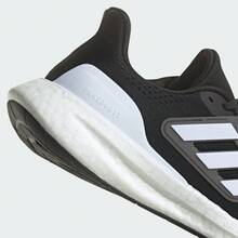 Adidas PUREBOOST 23 WIDE Running Shoes IF4839 - Black and White - View 7