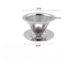 Coffee Filter, Coffee Filter Net, Drip Coffee Maker Set, Paperless Ultra-Fine Mesh Coffee Funnel - One Size Fits All - View 5