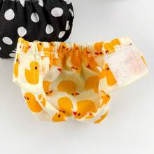 Cute Duck Print Hamster Diaper, Washable Breathable Pet Underwear, Suitable For Small Rodents, Leak-Proof Design, Ideal For Cage Hygiene And Travel - one-size - View 6