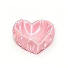 Beautiful Heart-Shaped Jewelry Storage Tray, Cute Decorative Ring Dish Suitable For Bedroom Vanity Home Decor - Multicolor - View 8