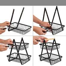 Multi-Layer Fruit Basket Kitchen Storage Basket Detachable 3-Tier Storage Rack Multi-Function Storage Rack Living Room Use Dried Fruit Snack Storage Basket - Multicolor - View 6