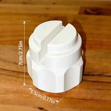 Durable Plastic Front-Loading Washing Machine Drain Filter Door Flap Replacement Part, Universal Washing Machine Drain Pump Inspection Panel Cover, Home Laundry Appliance Repair DIY Daily Maintenance Accessory - Water Diversion and Film Pouring - View 13