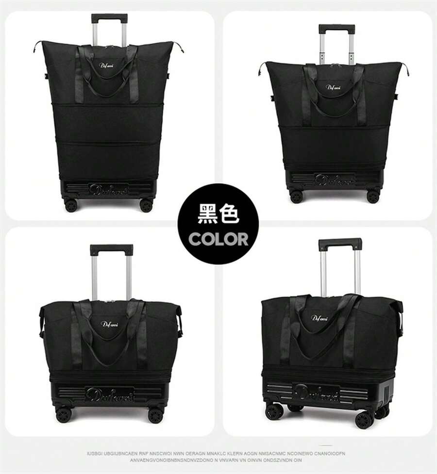 Large-Capacity Travel Bag Gray