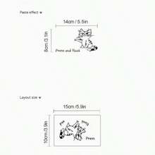 1/3pcs Cute Cartoon Cat Toilet Stickers - "Flush" Bathroom Decor, Self-Adhesive PVC Wall Decals, Suitable For Glass, Tile And Smooth Surfaces, Fun Design, Easy To Peel And Stick - Multicolor - View 2