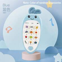 Baby Phone Toy With Music And Sound, Rubber Teether, Simulated Phone, Early Education Toy, Children's Gift - Multicolor - View 12