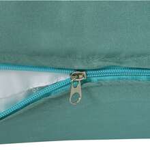POLIGONO Pillowcases & Shams - Teal Blue - View 5
