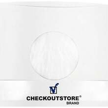 CheckOutStore Paper Record Polylined With Hole For 7" Vinyl 45 RPM (Inner Sleeves) - View 9