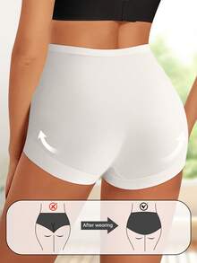4pcs Women's Mid/High Waist Briefs, Featuring Lace Patchwork Design On Sides, Random Floral Lace Pattern, Elegant & Romantic, Full Coverage Butt Lift, Soft & Breathable Fabric, Suitable For Outdoor Cycling Or Sports - Multicolor - View 5