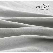 POLIGONO Duvet Covers Sets - Light Grey - View 6