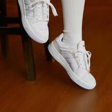 Adidas ENTRAP American Campus Style Sports Shoes Youthful Retro Basketball Style Skate Shoes JP9963 - White - View 6