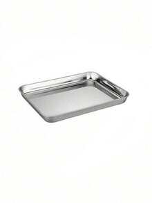 1pc/2pcs Stainless Steel Baking Pan With Rack, Oven Set, Suitable For Roasting Meat, Baking Vegetables, Cooling Pastries, Baking, Catering Baking Pan, Stainless Steel Baking Pan With Rack, Suitable For Home Use - View 11